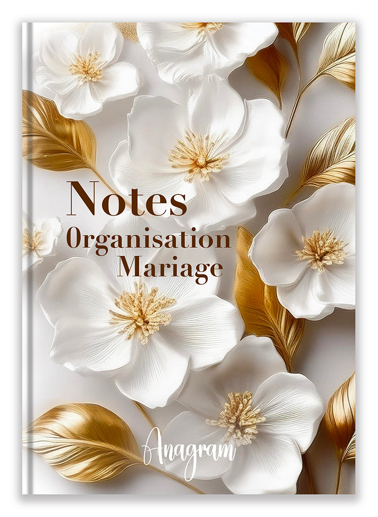 NOTES ORGANISATION MARIAGE / A5 - MARILYN