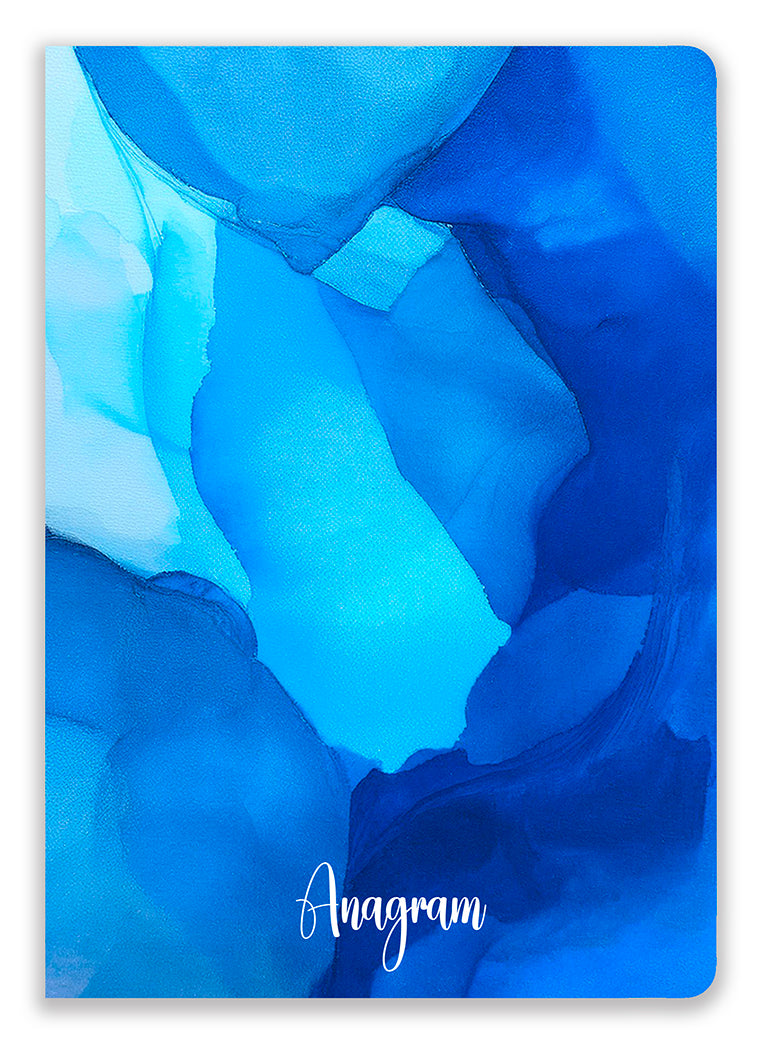 CAHIER À SPIRALES PRUNELLE / A5 - BLANCHE