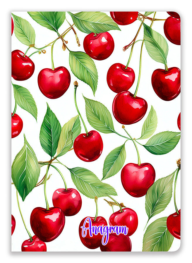 CAHIER À SPIRALES PRUNELLE / A5 - LÉA