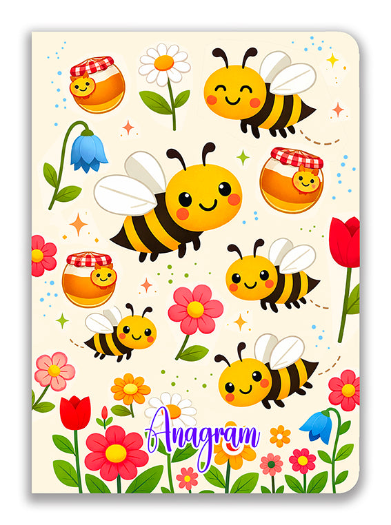 CARNET À SPIRALES IRIS / A6 - YVETTE