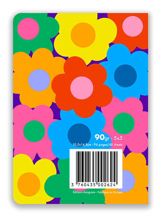 CARNET À SPIRALES IRIS / A6 - LAURENCE