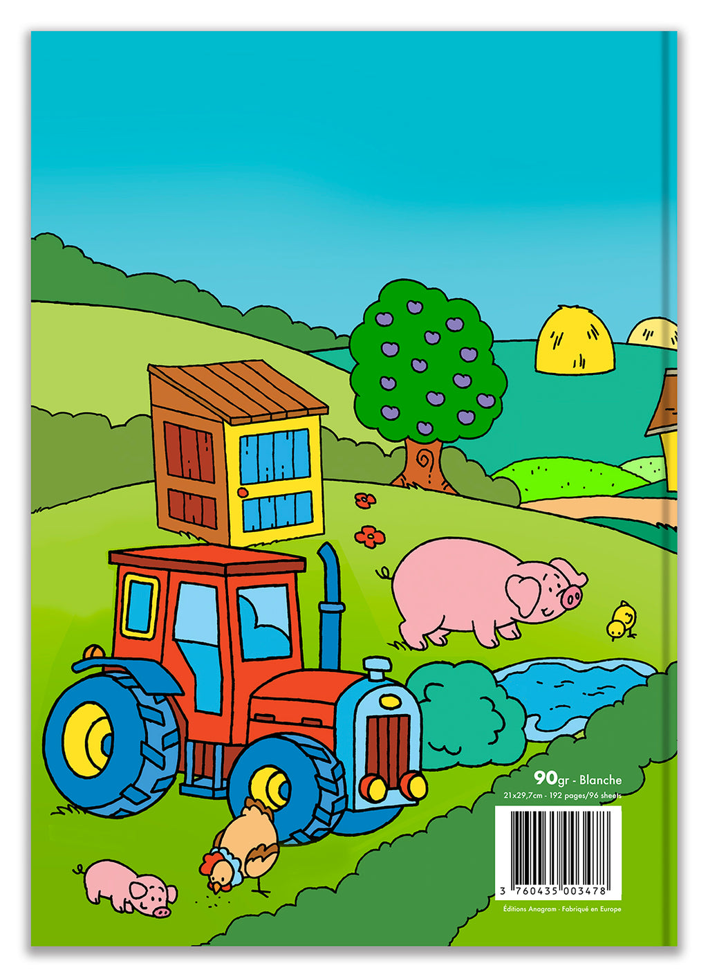 CAHIER À DESSIN /A4 - YOLAINE