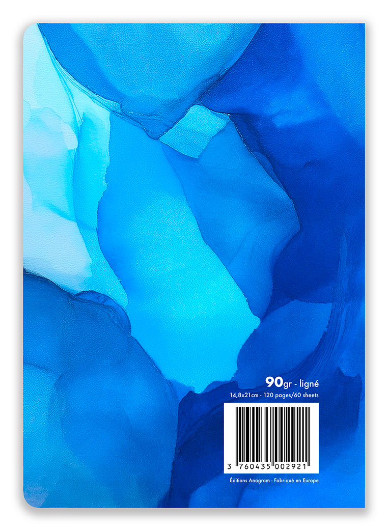 CAHIER À SPIRALES PRUNELLE / A5 - BLANCHE