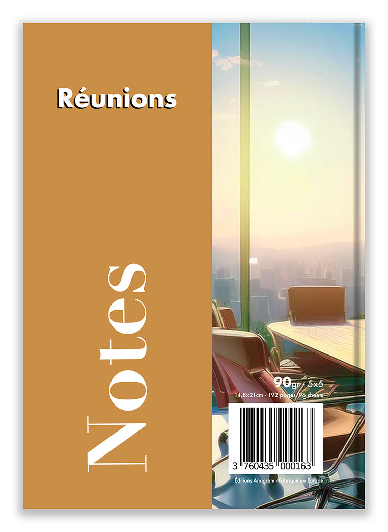 CAHIER NOTES DE RÉUNIONS / A5 - CLAUDE