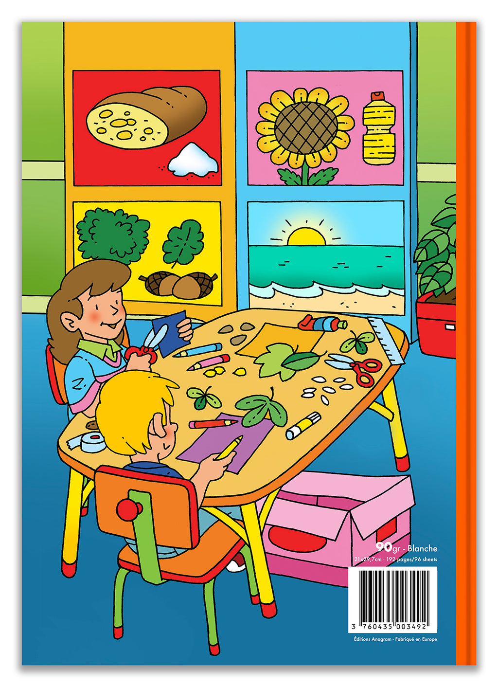 CAHIER À DESSIN /A4 - ANOUCHKA