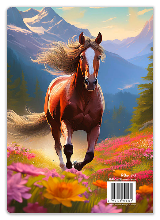 CAHIER À SPIRALES JONQUILLE / A4 - SABINE