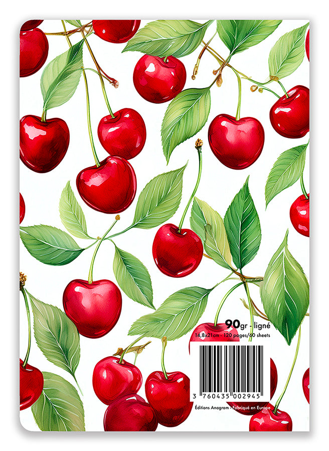 CAHIER À SPIRALES PRUNELLE / A5 - LÉA