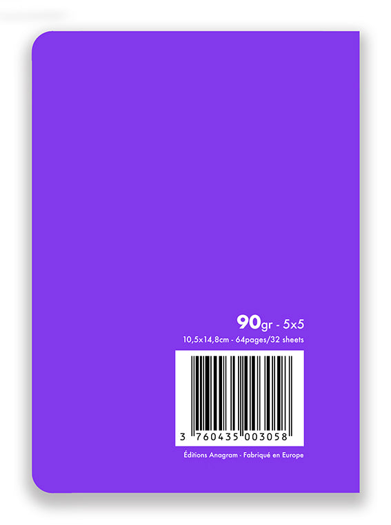 CARNET SOUPLE COLIBRI / A6 - LYNA