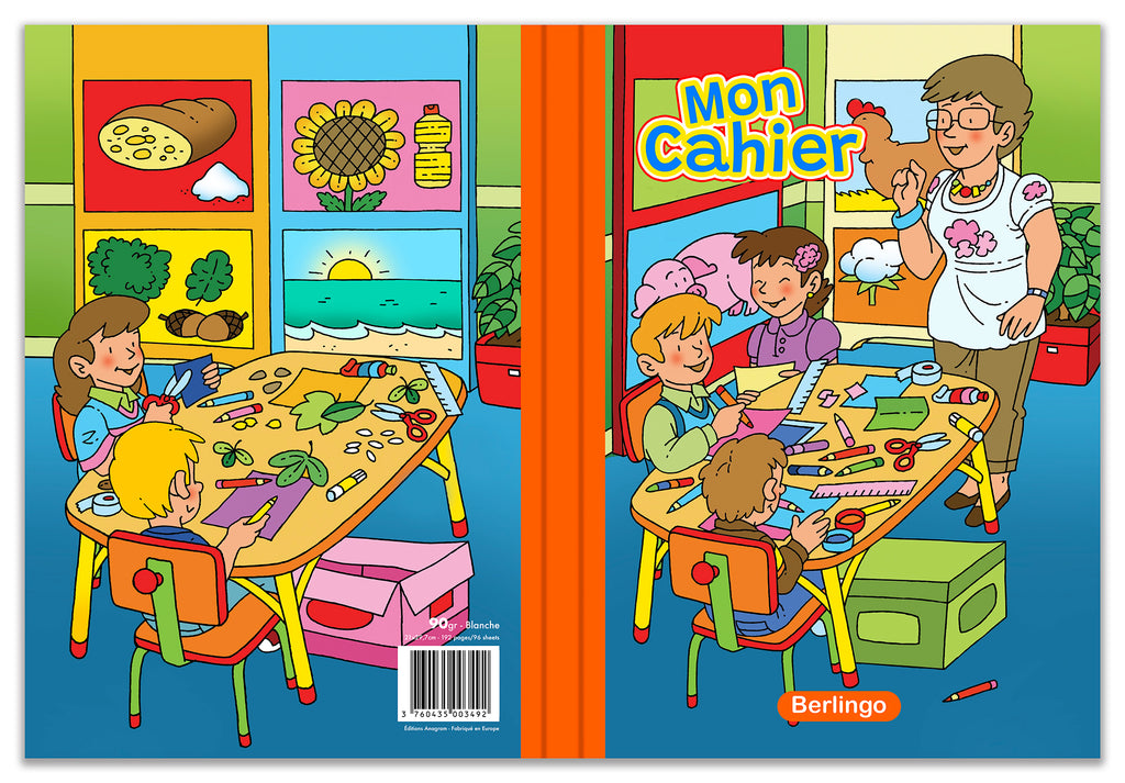 CAHIER À DESSIN /A4 - ANOUCHKA