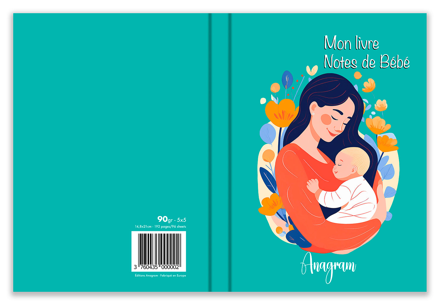 MON LIVRE NOTES DE BÉBÉ / A5 - ANGELA