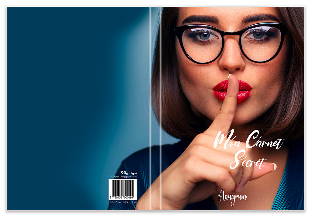 CAHIER MON CARNET SECRET / A4 - SVETLANA