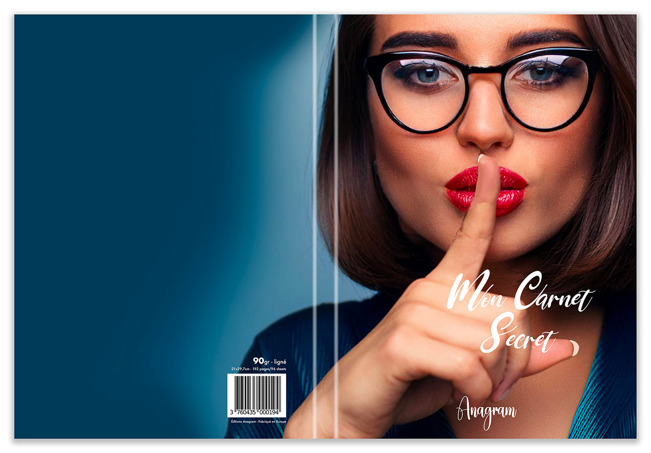 CAHIER MON CARNET SECRET / A4 - SVETLANA