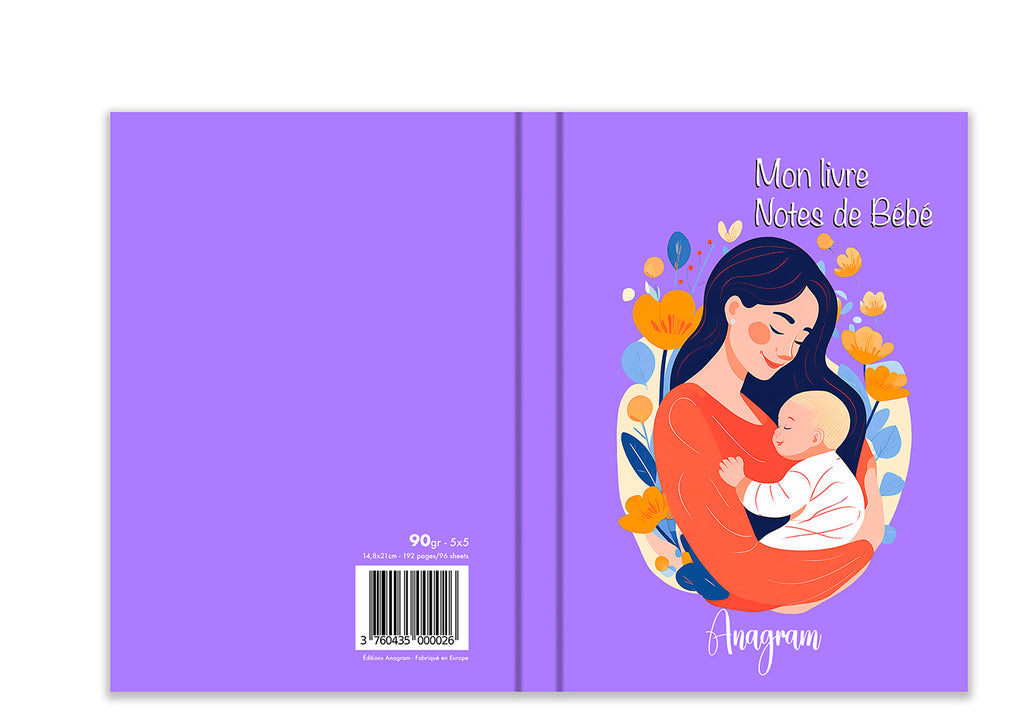 MON LIVRE NOTES DE BÉBÉ / A5 - EVA