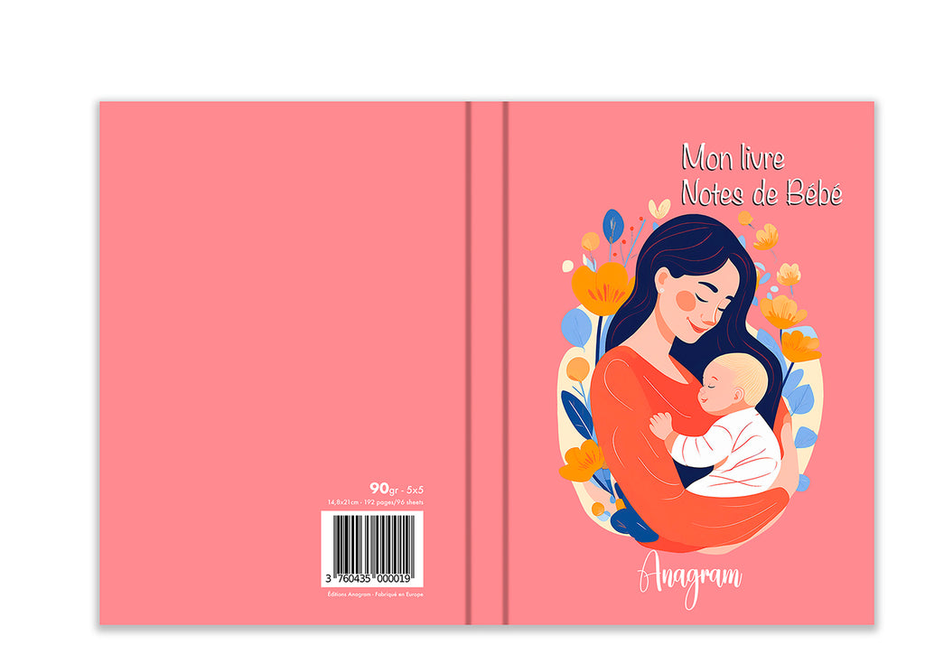 MON LIVRE NOTES DE BÉBÉ / A5 - CAROLINE