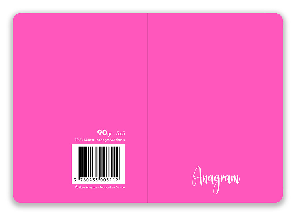 CARNET SOUPLE COLIBRI / A6 - AVA