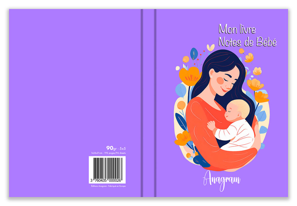 MON LIVRE NOTES DE BÉBÉ / A5 - EVA
