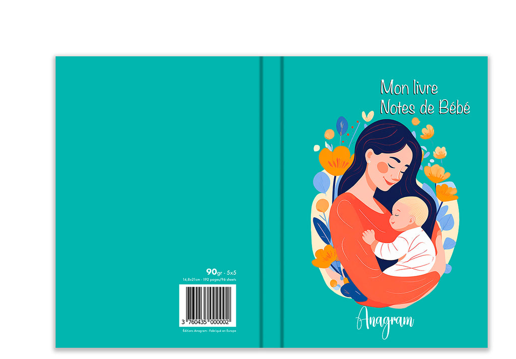 MON LIVRE NOTES DE BÉBÉ / A5 - ANGELA