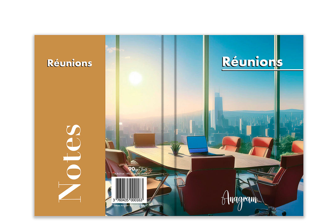 CAHIER DE NOTES RÉUNIONS / A5 - CLAUDE