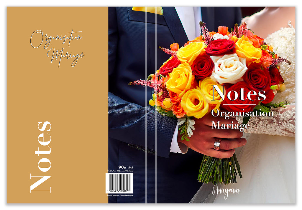 NOTES ORGANISATION MARIAGE / A4 - LAURE