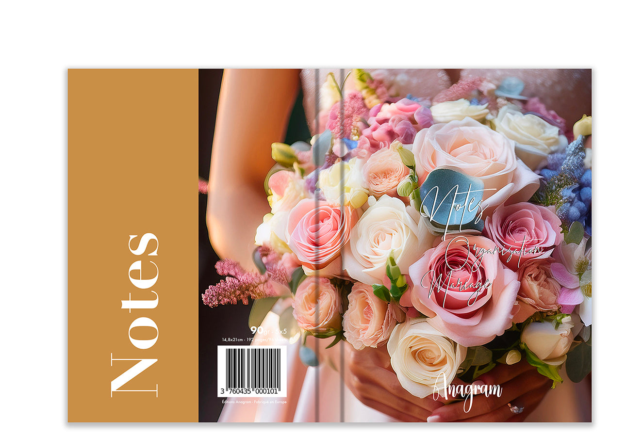 NOTES ORGANISATION MARIAGE / A5 - PAULINE