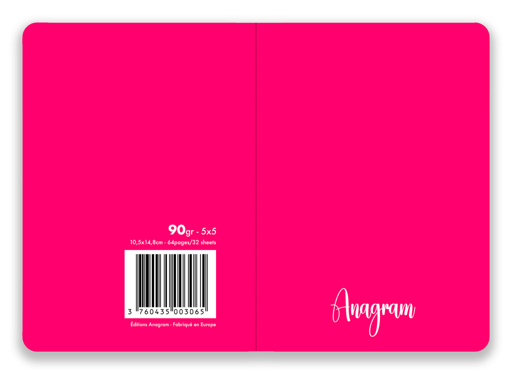 CARNET SOUPLE COLIBRI / A6 - CYRIELLE