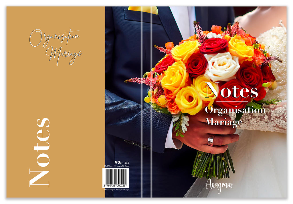 NOTES ORGANISATION MARIAGE / A4 - LAURE