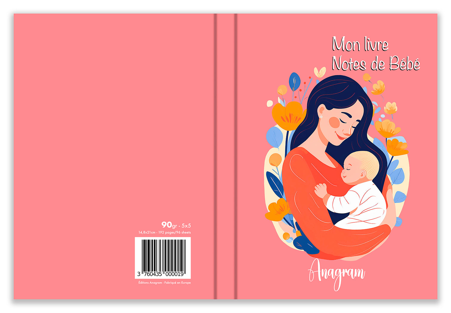 MON LIVRE NOTES DE BÉBÉ / A5 - CAROLINE