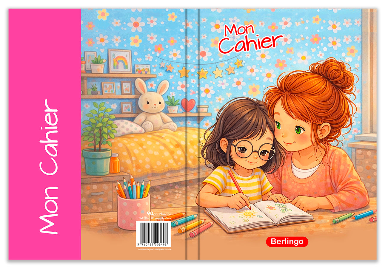 CAHIER À DESSIN /A4 - ANOUCHKA