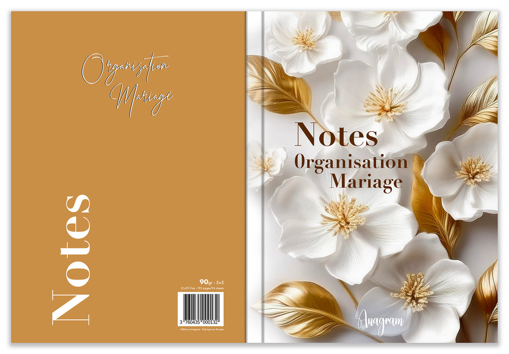NOTES ORGANISATION MARIAGE / A4 - NELLY
