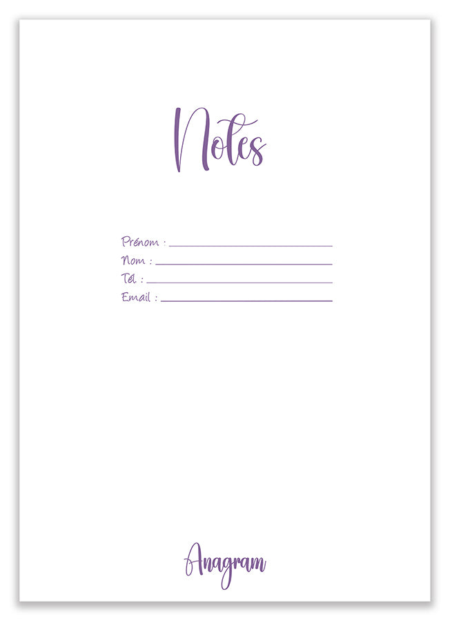 COLLECTION ANGELINA / A4 - IRIS