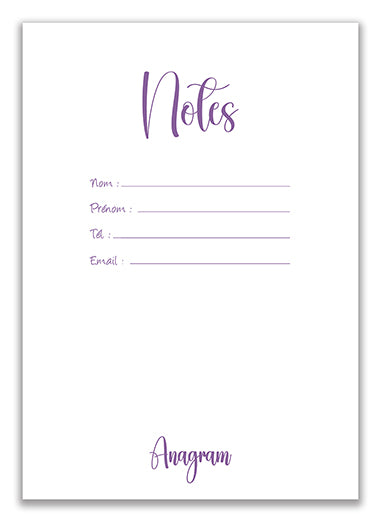 COLLECTION GENTIANE / A5 - CANDICE