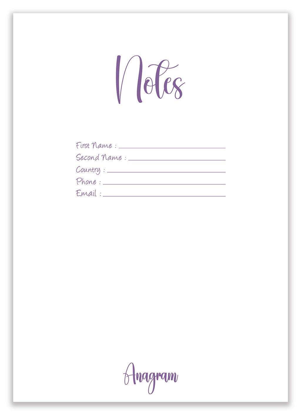 CAHIER TRAVEL IN PARIS / A4 - KATHERINE