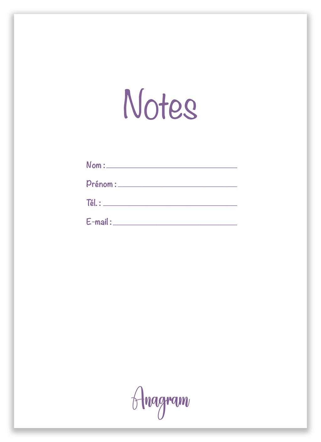 COLLECTION JASMIN / A4 - REBECCA