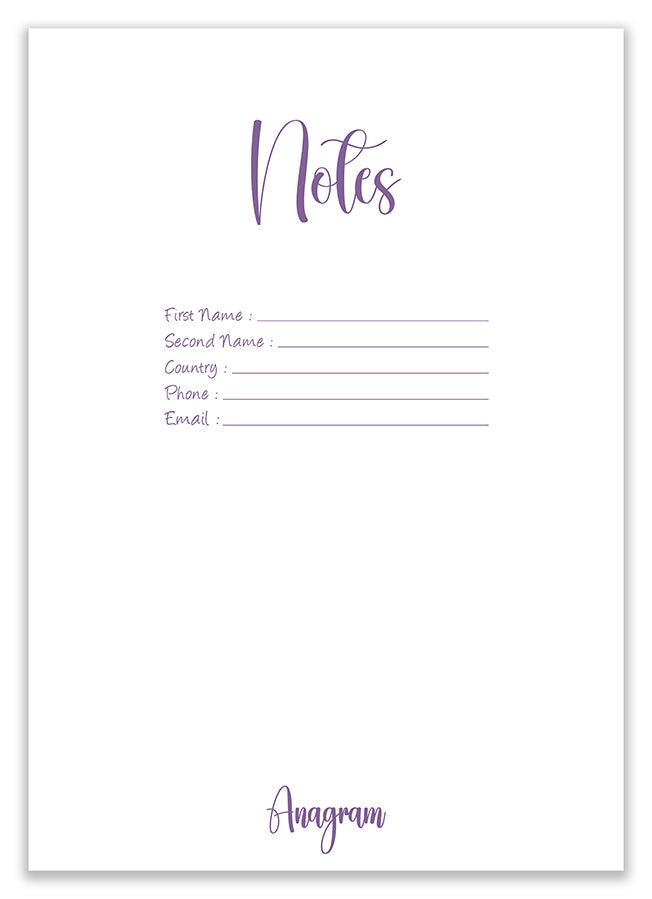 CAHIER TRAVEL IN PARIS / A4 - KATHERINE