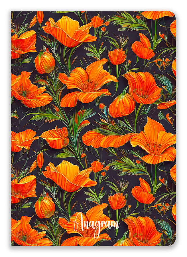 CAHIER À SPIRALES PRUNELLE / A5 - LILA