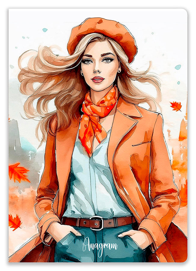 CAHIER À SPIRALES JONQUILLE / A4 - ALBANE