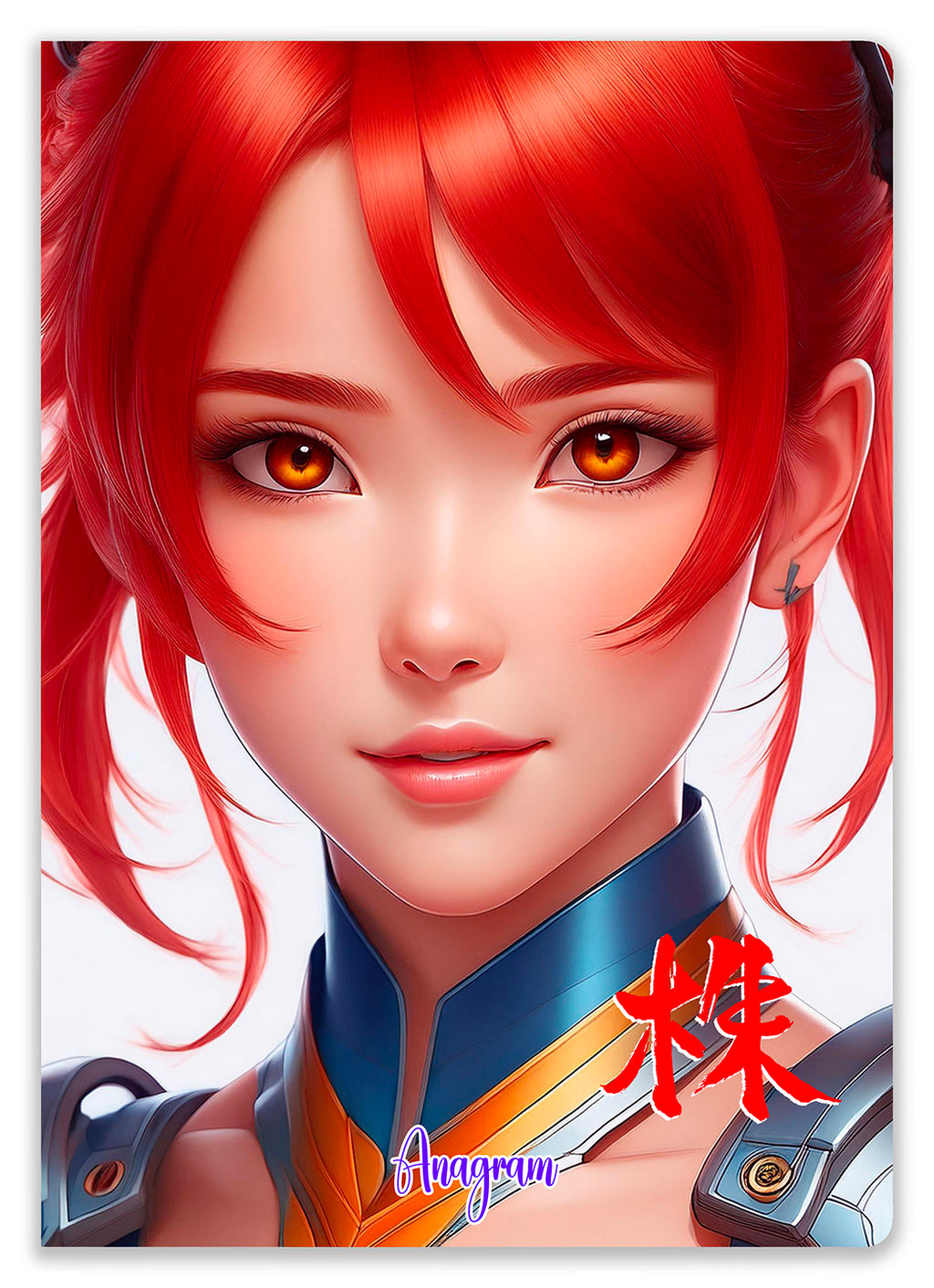 CAHIER À SPIRALES JONQUILLE / A4 - CHARLOTTE