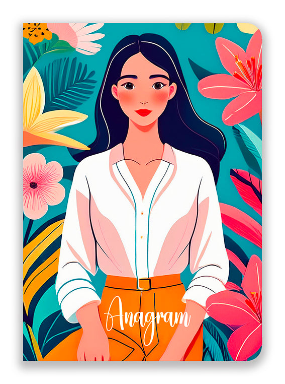 CARNET À SPIRALES IRIS / A6 - MARINE