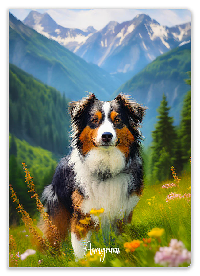 CAHIER À SPIRALES JONQUILLE / A4 - SYBILLE