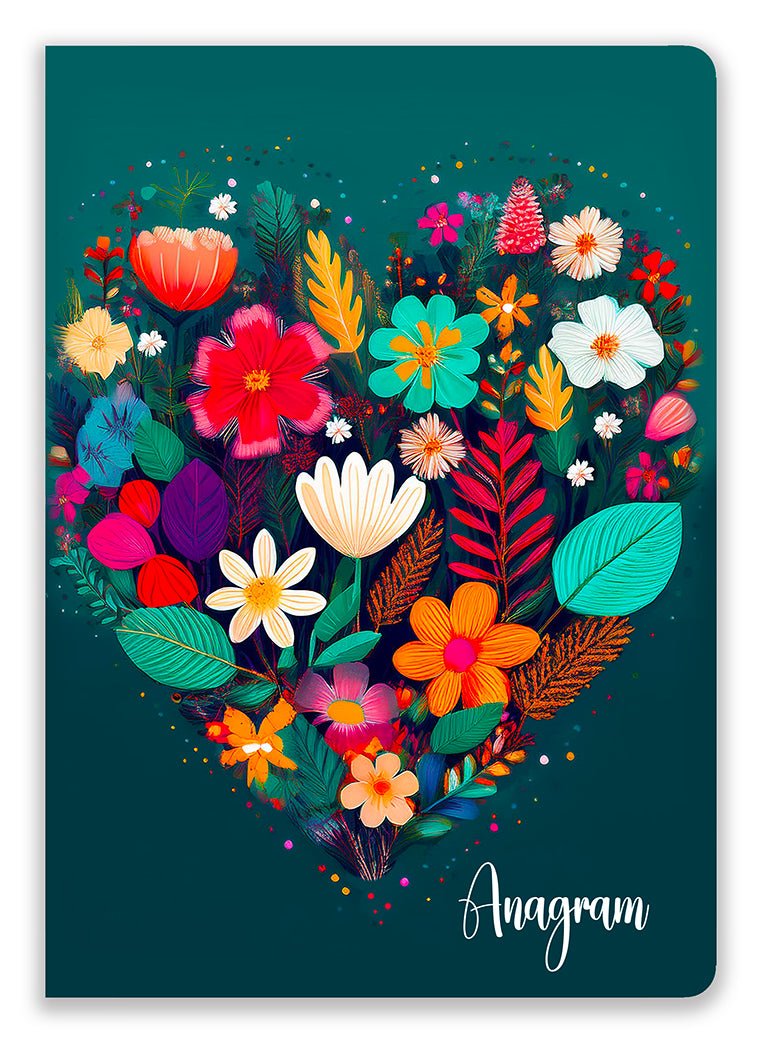 CAHIER À SPIRALES PRUNELLE / A5 - MADELEINE