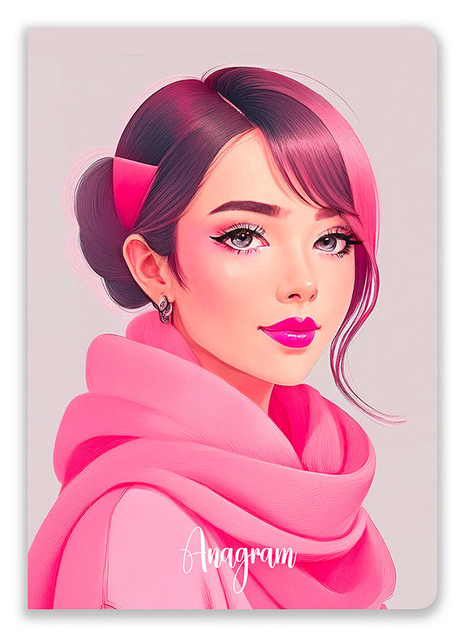 CAHIER À SPIRALES PRUNELLE / A5 - NINA