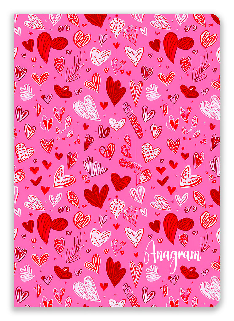 CAHIER À SPIRALES PRUNELLE / A5 - VALÉRIE