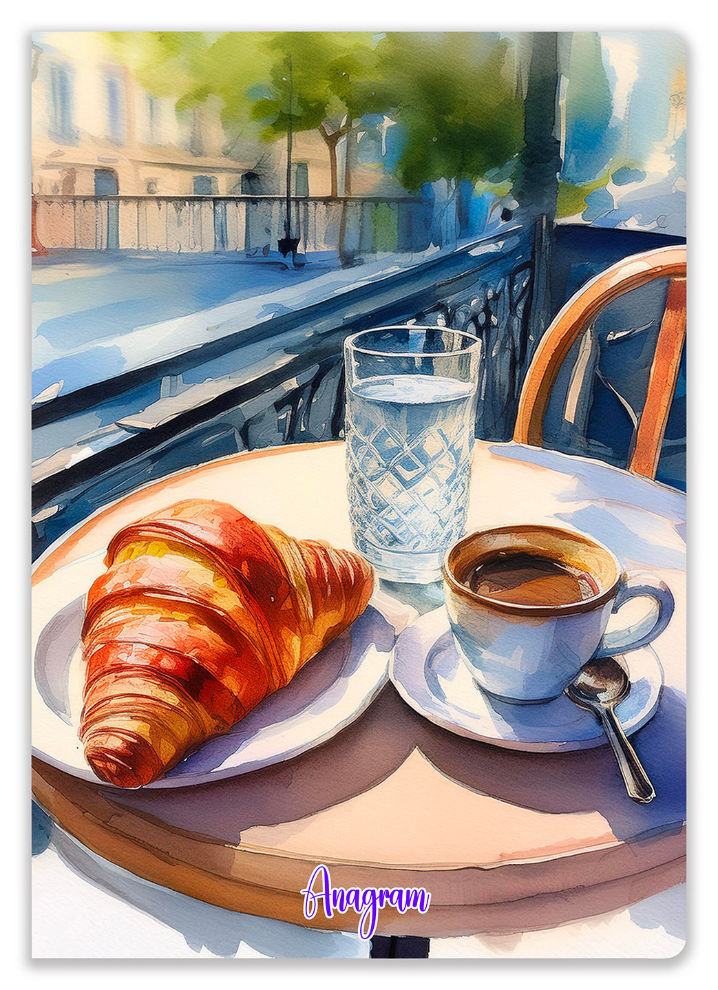 CAHIER À SPIRALES JONQUILLE / A4 - MINDY