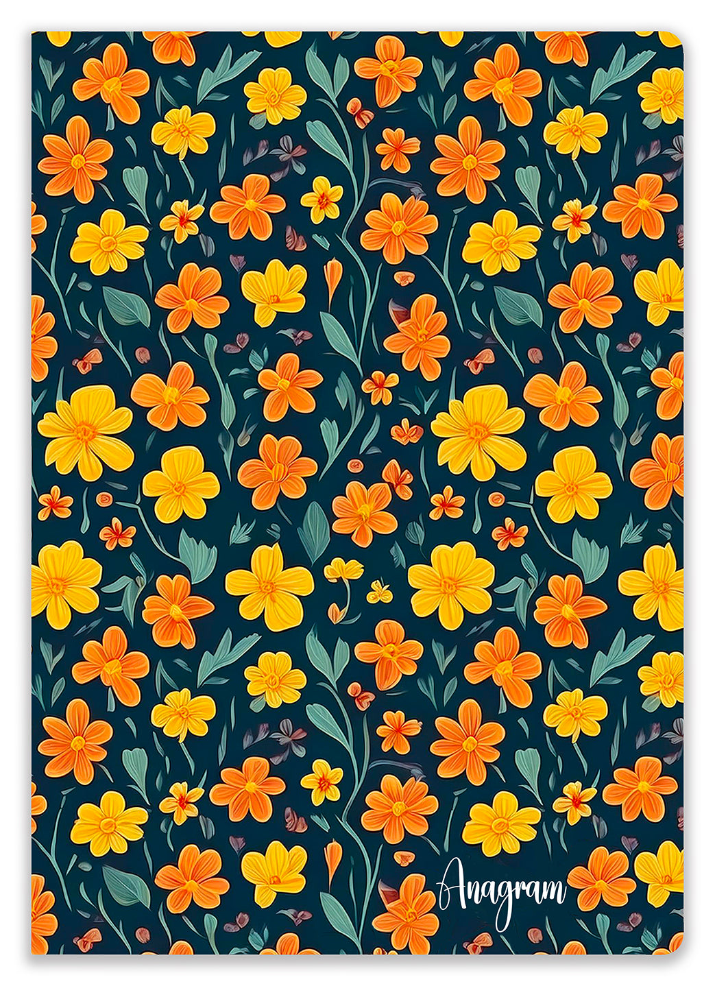 CAHIER À SPIRALES JONQUILLE / A4 - LINDA