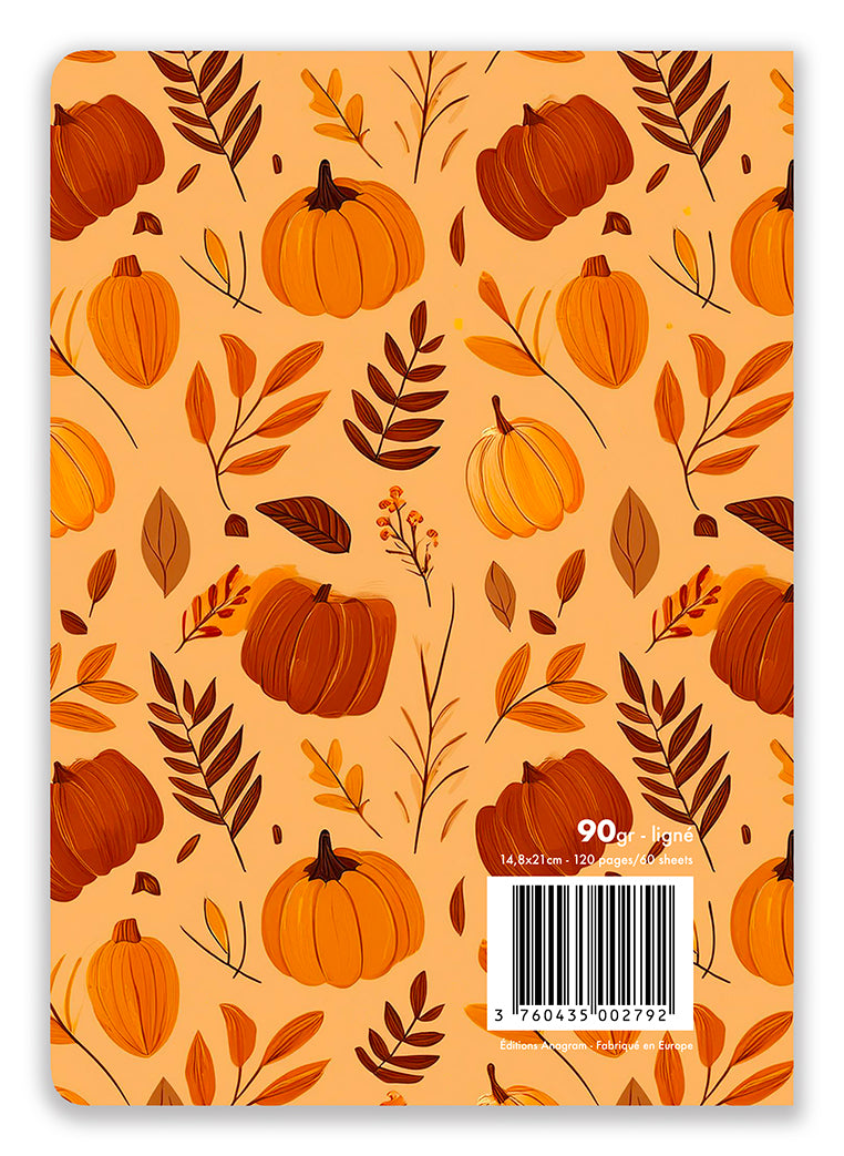 CAHIER À SPIRALES PRUNELLE / A5 - ANGÉLIQUE