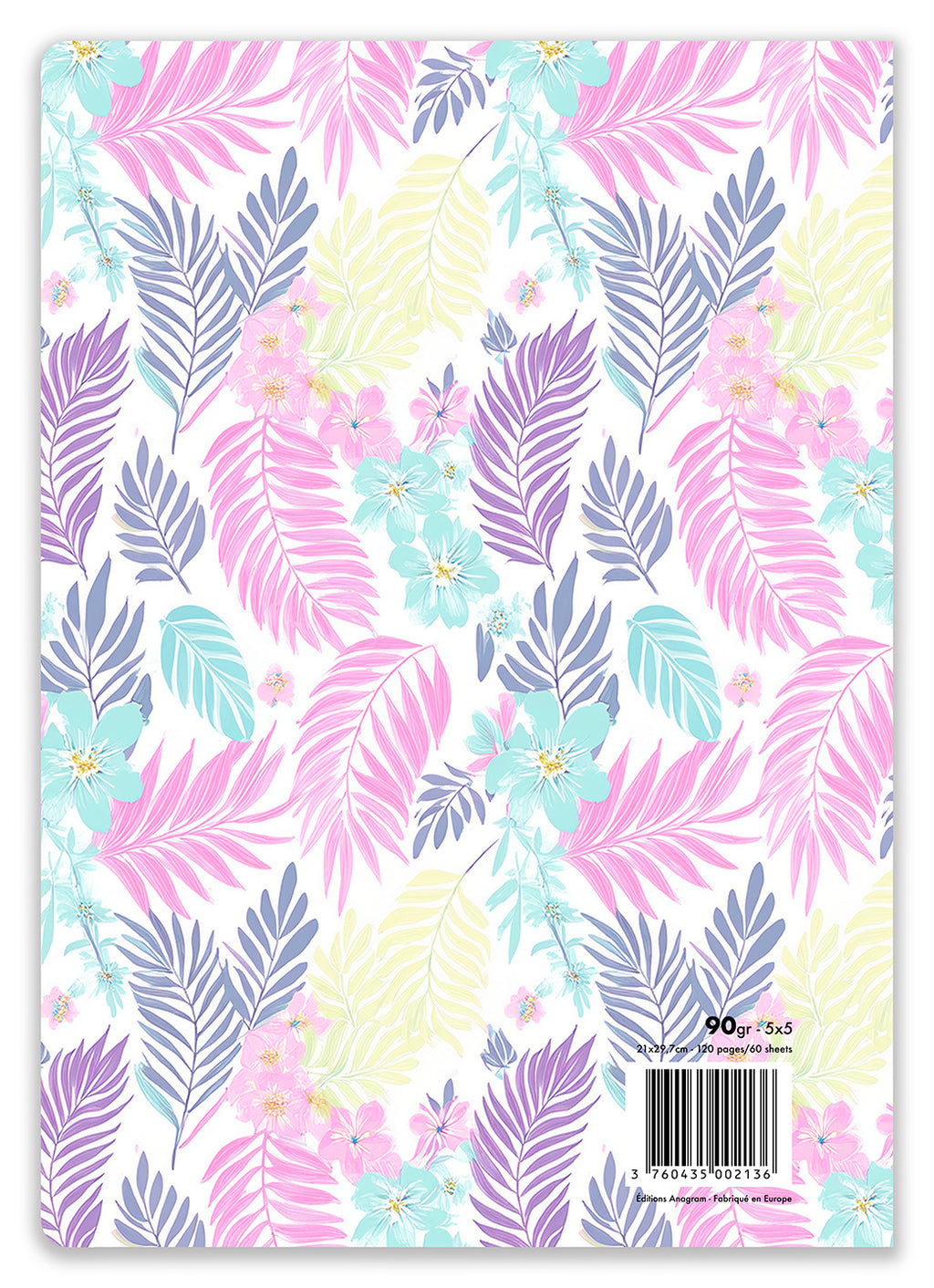 CAHIER À SPIRALES JONQUILLE / A4 - CLÉMENCE