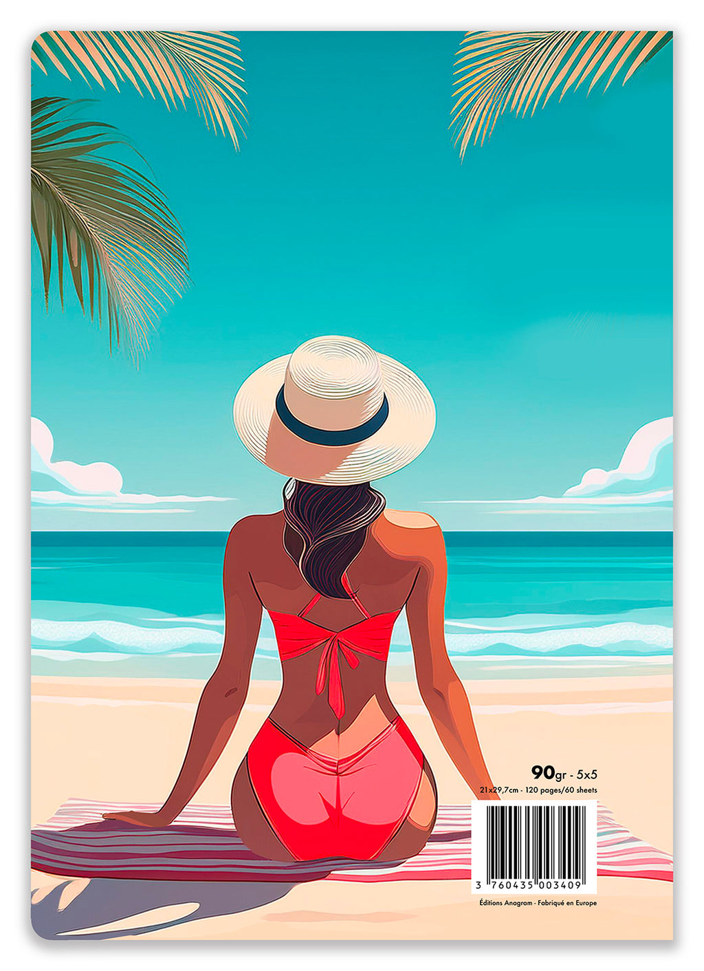 CAHIER À SPIRALES JONQUILLE / A4 - EDEN