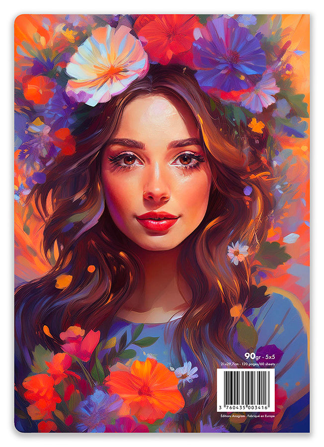 CAHIER À SPIRALES JONQUILLE / A4 - YSEULT