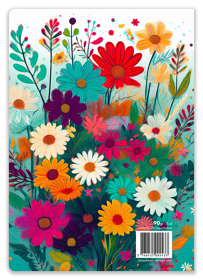 CAHIER À SPIRALES JONQUILLE / A4 - ÉLÉONORE