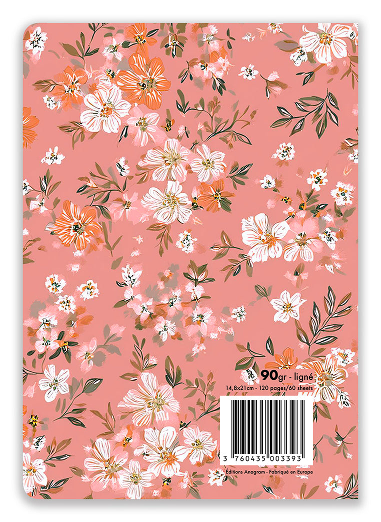 CAHIER À SPIRALES PRUNELLE / A5 - KIM